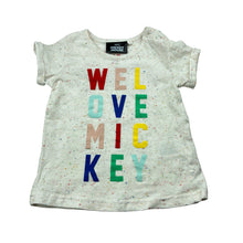 Load image into Gallery viewer, Unisex Cotton On, Disney Mickey Mouse tee / top, FUC, size 0,  