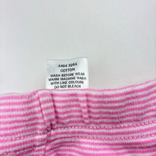 Load image into Gallery viewer, Girls Target, striped cotton leggings / bottoms, FUC, size 00,  
