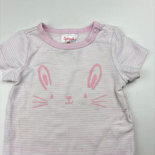 Load image into Gallery viewer, Girls Sprout, stretchy bodysuit / romper, GUC, size 000,  