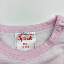 Load image into Gallery viewer, Girls Sprout, stretchy bodysuit / romper, GUC, size 000,  