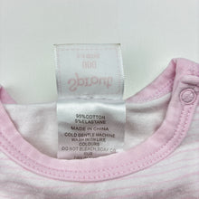 Load image into Gallery viewer, Girls Sprout, stretchy bodysuit / romper, GUC, size 000,  