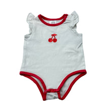 Load image into Gallery viewer, Girls Target, embroidered stretchy bodysuit / romper, GUC, size 0000,  