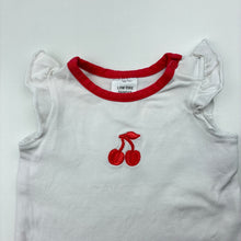 Load image into Gallery viewer, Girls Target, embroidered stretchy bodysuit / romper, GUC, size 0000,  