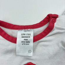 Load image into Gallery viewer, Girls Target, embroidered stretchy bodysuit / romper, GUC, size 0000,  