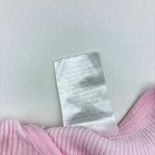 Load image into Gallery viewer, Girls Target, pink ribbed cotton singlet top, FUC, size 0000,  