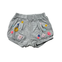 Load image into Gallery viewer, Girls Cotton On, grey cotton shorts, elasticated, GUC, size 0,  