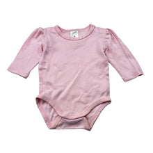 Load image into Gallery viewer, Girls Target, pink cotton bodysuit / romper, GUC, size 000,  