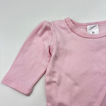 Load image into Gallery viewer, Girls Target, pink cotton bodysuit / romper, GUC, size 000,  