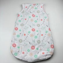 Load image into Gallery viewer, Girls BABY SLEEPTIME, wadded cotton sleeping bag, GUC, size 000-00,  