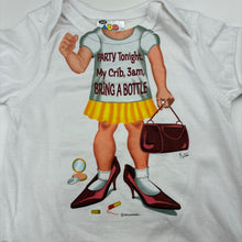 Load image into Gallery viewer, Unisex JUST ADD A KID, cotton bodysuit / romper, EUC, size 12 months,  