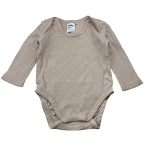 Load image into Gallery viewer, Girls Anko, pink pointelle cotton bodysuit / romper, GUC, size 00,  