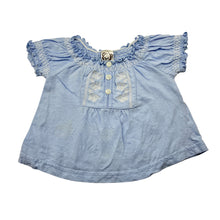 Load image into Gallery viewer, Girls Target, embroidered cotton top, FUC, size 00,  