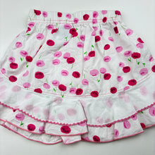 Load image into Gallery viewer, Girls lightweight, cotton skirt, elasticated, GUC, size 1,  