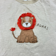 Load image into Gallery viewer, Boys purebaby, organic cotton tee / top, lion, FUC, size 1,  