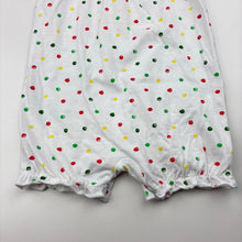 Load image into Gallery viewer, Girls H&amp;M, lightweight cotton summer romper, FUC, size 000,  