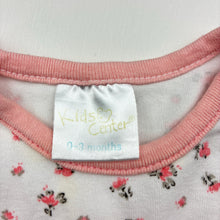 Load image into Gallery viewer, Girls Kids Center, floral cotton bodysuit / romper, FUC, size 000,  