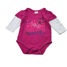 Load image into Gallery viewer, Girls Baby Biz, cotton bodysuit / romper, FUC, size 000,  