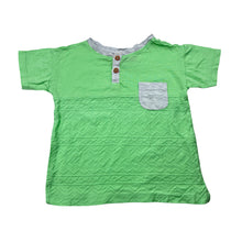 Load image into Gallery viewer, Boys Sprout, cotton henley tee / top, GUC, size 0,  