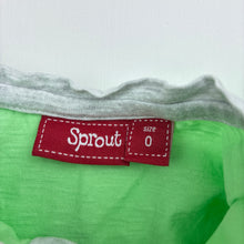Load image into Gallery viewer, Boys Sprout, cotton henley tee / top, GUC, size 0,  