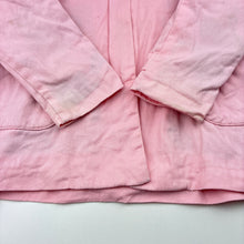 Load image into Gallery viewer, Girls Lily &amp; Dan, lined lightweight cotton jacket / coat, discolouration on cuffs, FUC, size 5,  