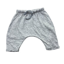 Load image into Gallery viewer, Unisex Dymples, grey marle pants / bottoms, elasticated, GUC, size 000,  