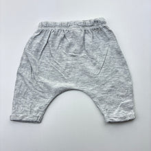 Load image into Gallery viewer, Unisex Dymples, grey marle pants / bottoms, elasticated, GUC, size 000,  