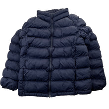 Load image into Gallery viewer, Unisex Lativ, navy puffer jacket / coat, GUC, size 6,  