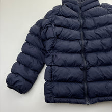 Load image into Gallery viewer, Unisex Lativ, navy puffer jacket / coat, GUC, size 6,  