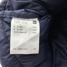 Load image into Gallery viewer, Unisex Lativ, navy puffer jacket / coat, GUC, size 6,  
