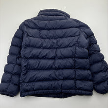 Load image into Gallery viewer, Unisex Lativ, navy puffer jacket / coat, GUC, size 6,  