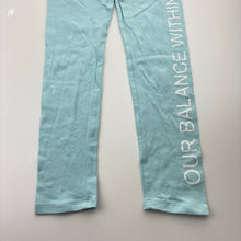 Load image into Gallery viewer, Girls Favourites, Australian cotton blend leggings, Inside leg: 49cm, EUC, size 7,  