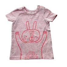 Load image into Gallery viewer, Girls Seed, pink marle stretchy tee / top, GUC, size 00,  