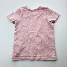 Load image into Gallery viewer, Girls Seed, pink marle stretchy tee / top, GUC, size 00,  