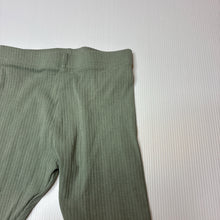 Load image into Gallery viewer, Girls KID, ribbed leggings / bottoms, Inside leg: 30cm, EUC, size 2,  