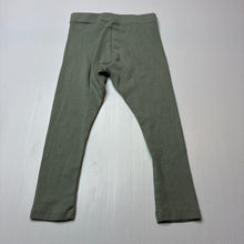 Load image into Gallery viewer, Girls KID, ribbed leggings / bottoms, Inside leg: 30cm, EUC, size 2,  