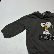Load image into Gallery viewer, Unisex H&amp;M, PEANUTS SNOOPY lightweight cotton sweater / jumper, GUC, size 2,  