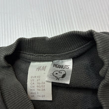 Load image into Gallery viewer, Unisex H&amp;M, PEANUTS SNOOPY lightweight cotton sweater / jumper, GUC, size 2,  