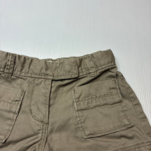 Load image into Gallery viewer, Girls Country Road, khaki cotton shorts, adjustable, GUC, size 3,  