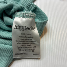 Load image into Gallery viewer, Unisex Higgledee, ribbed cotton bodysuit / romper, GUC, size 0,  