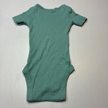 Load image into Gallery viewer, Unisex Higgledee, ribbed cotton bodysuit / romper, GUC, size 0,  