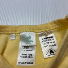 Load image into Gallery viewer, Unisex Disney, Winnie the Pooh soft cotton tee / top, EUC, size 1,  