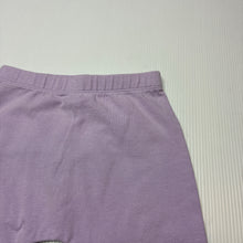 Load image into Gallery viewer, Girls Dymples, purple stretchy leggings / bottoms, GUC, size 0,  