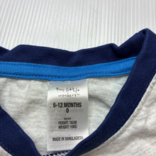 Load image into Gallery viewer, Boys Tiny Little Wonders, grey &amp; blue singlet / tank top, EUC, size 0,  