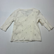 Load image into Gallery viewer, Unisex Anko, ribbed cotton long sleeve top, EUC, size 00000,  