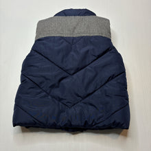 Load image into Gallery viewer, Boys Sprout, fleece lined puffer vest / sleeveless jacket, EUC, size 0,  