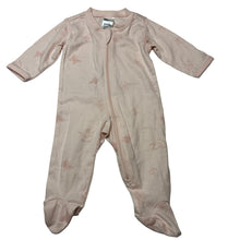 Load image into Gallery viewer, Girls Anko, pink soft cotton zip coverall / romper, EUC, size 0000,  