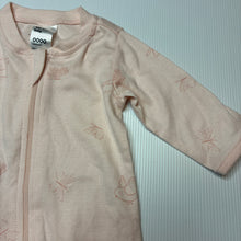 Load image into Gallery viewer, Girls Anko, pink soft cotton zip coverall / romper, EUC, size 0000,  