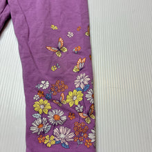 Load image into Gallery viewer, Girls Anko, purple stretchy leggings / bottoms, FUC, size 1,  
