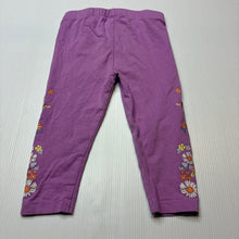 Load image into Gallery viewer, Girls Anko, purple stretchy leggings / bottoms, FUC, size 1,  