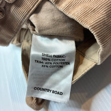 Load image into Gallery viewer, Girls Country Road, corduroy cotton overalls, EUC, size 00,  